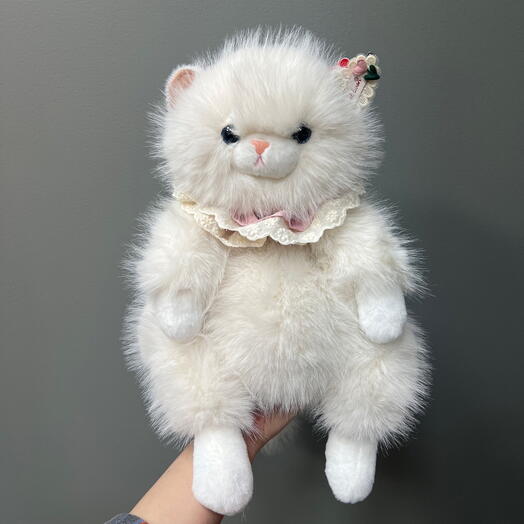 Кошка белая