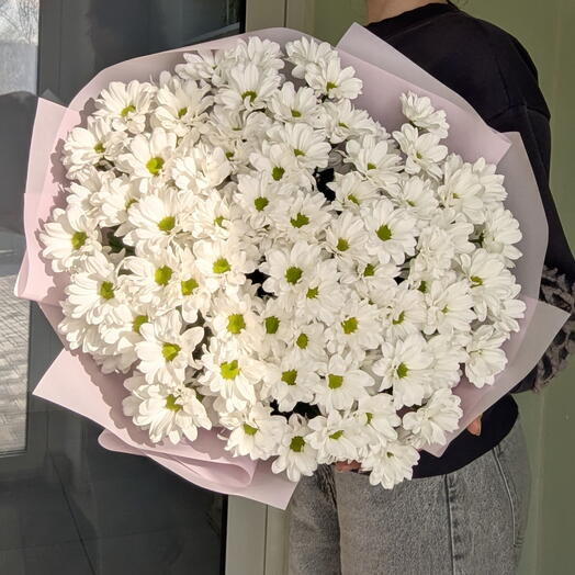Букет из 15 веток летних ромашек 🌸