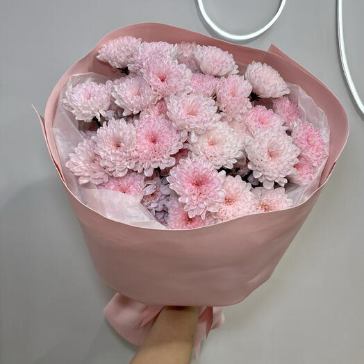 Нежный вау-букет пастельно-розового оттенка 🥰