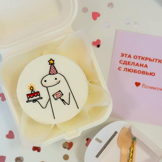Бенто-торт «С днем рождения»