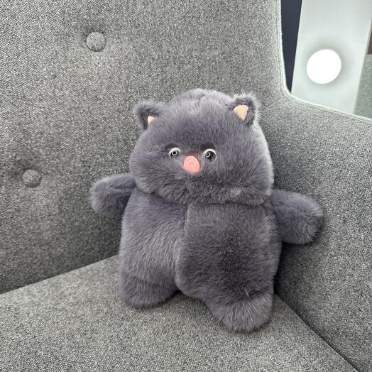 Мягкая игрушка «Серый котёнок🐱»