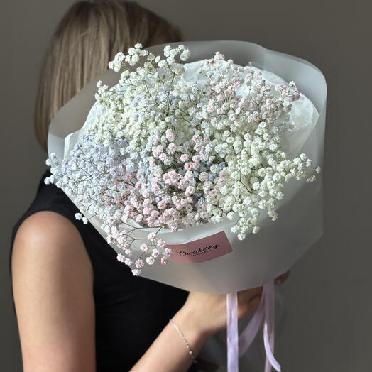 Ramo de gypsophila MIX, Tamaño S
