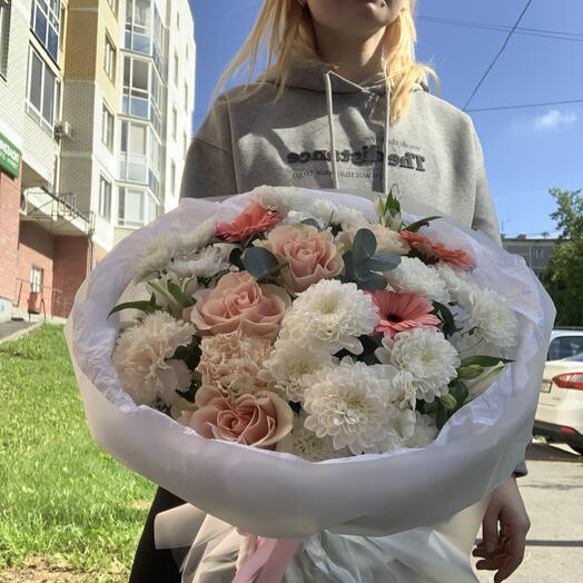 Букет «Вдохновение» с Французскими Розами 🌸