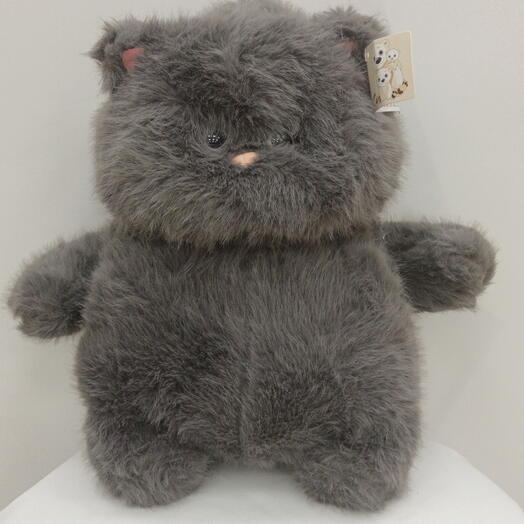 Игрушка серый кот