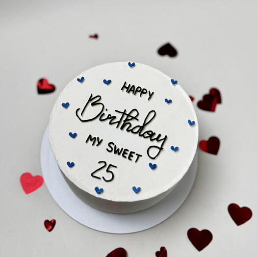 Торт на день рождения, happy birthday my sweet