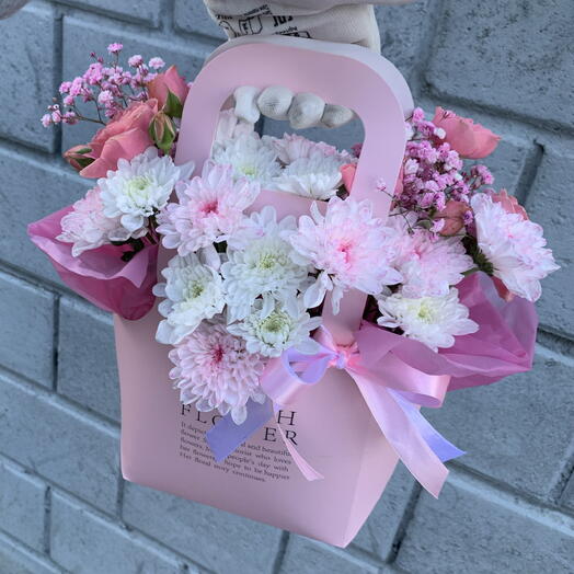 Композиция «Ее Любимый Цвет 💗»