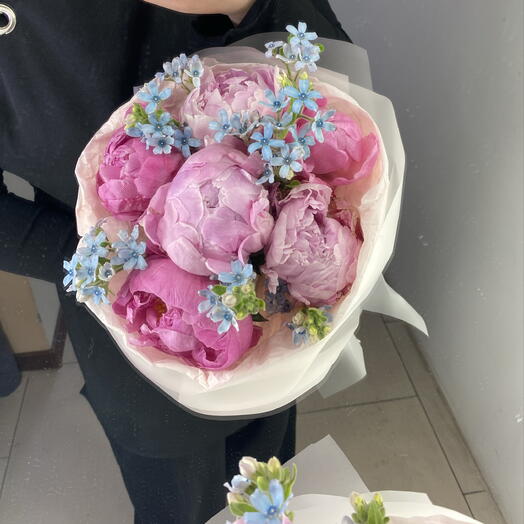 Букет «пионовое счастье»