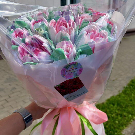 Букет из зефира