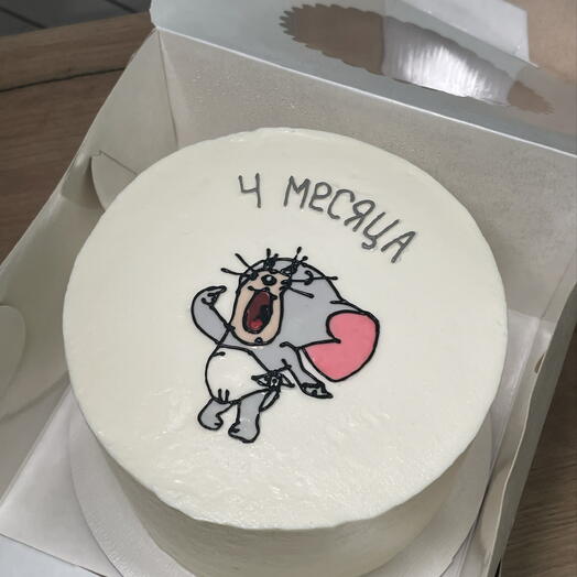 800г Бенто торт с мышонком