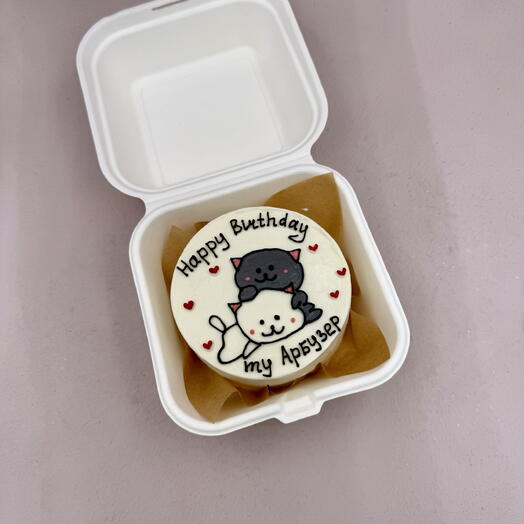 Pastel de cumpleaños feliz Bento