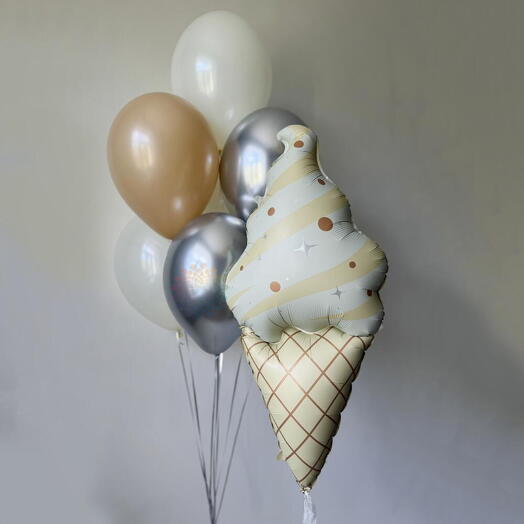 Шары на день рождения мальчику - Сладкая мороженка