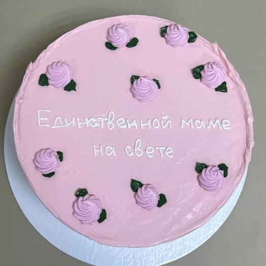 Бенто торт Мамина Нежность - Красный бархат, 600 г