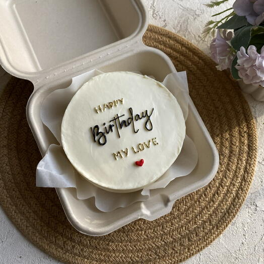 Бенто торт happy birthday my love