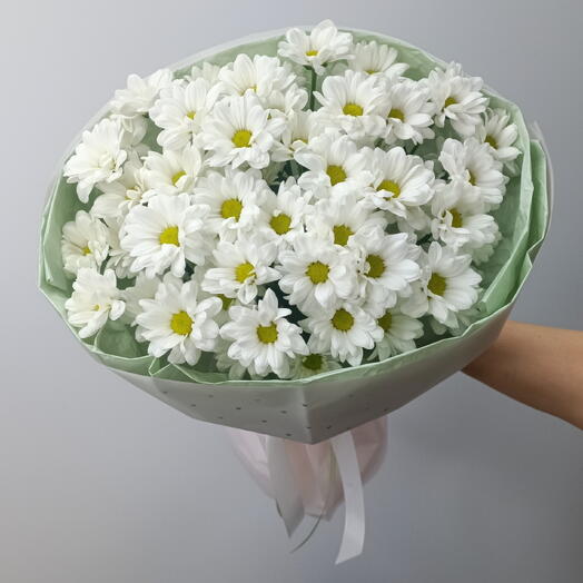 Букет из 7 хризантем🌸