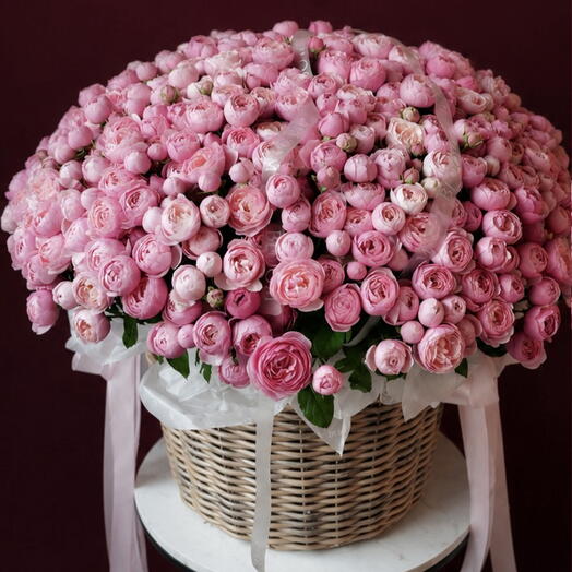 Silva Pink Basket