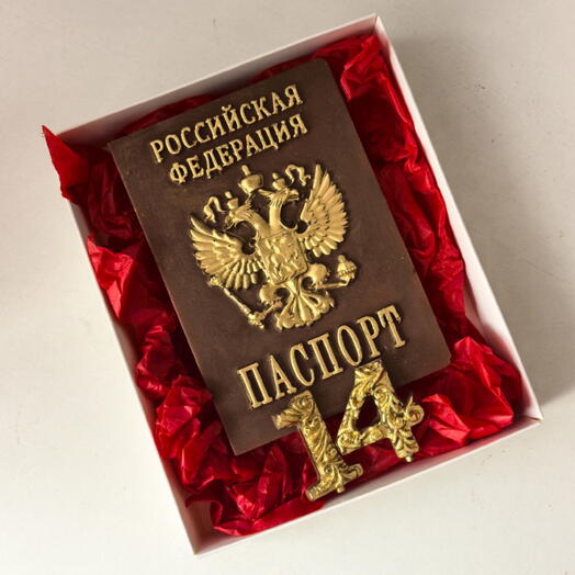 Паспорт из шоколада