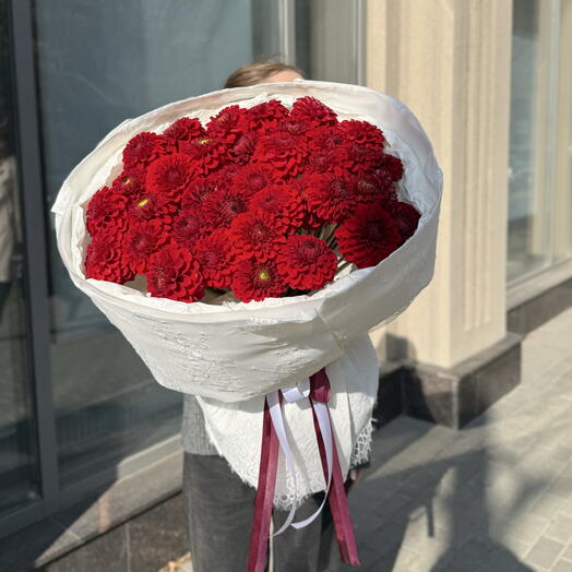 Букет из георгинов ️