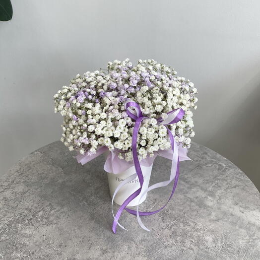 Фиолетовый стаканчик гипсофил 💜