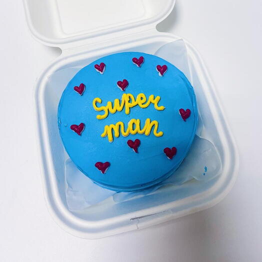 Бенто торт super man