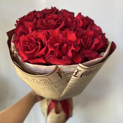 Bouquet of French roses