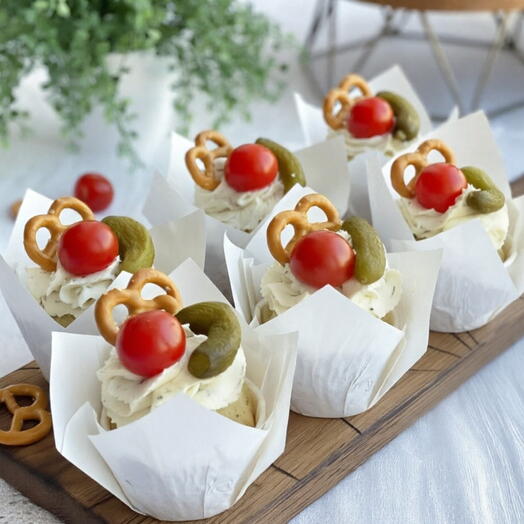 Закусочные маффины/капкейки не сладкие
