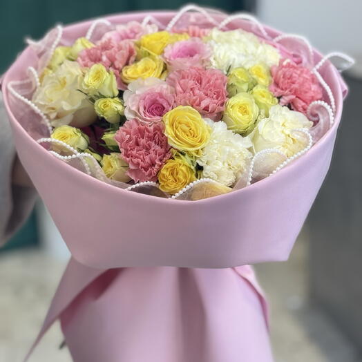 Яркий букет зефирка