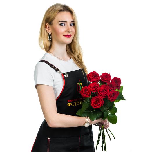 9 rosas rojas