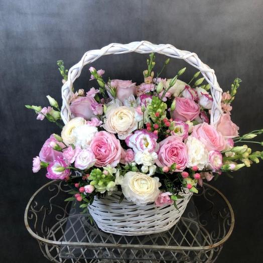 Cesta de flores