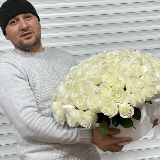 Белый снег Январь