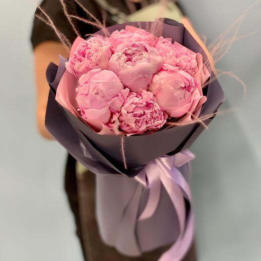 Bouquet of peonies "Pink dream"