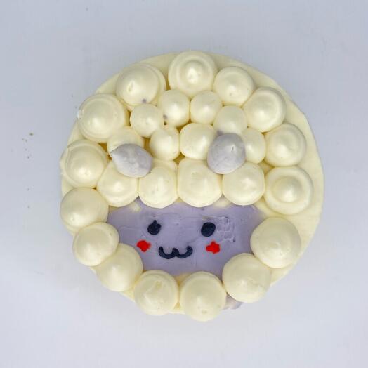 Бенто Влюблённый барашек облачко