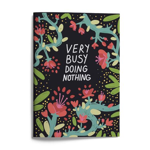 Тетрадь «Very busy doing nothing»