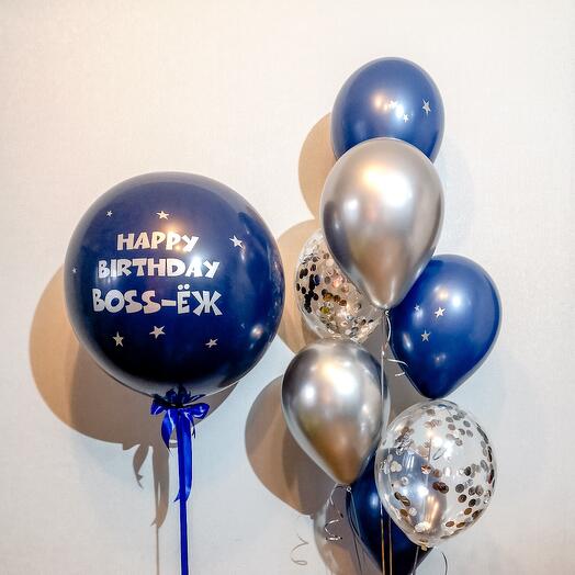 A set of 8 balls for him