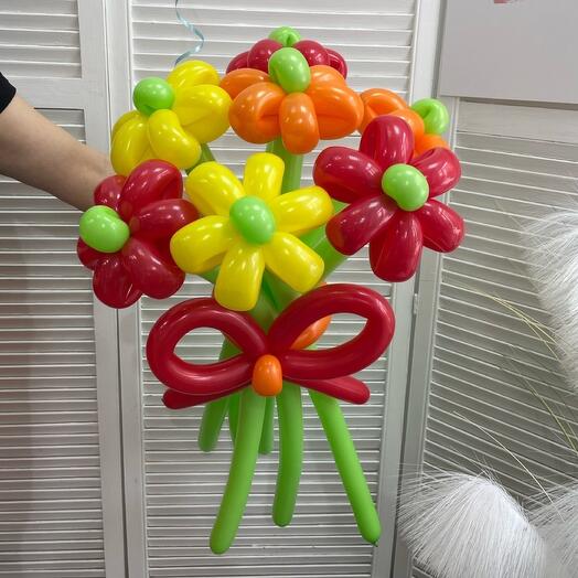 Букет из ромашек 7шт