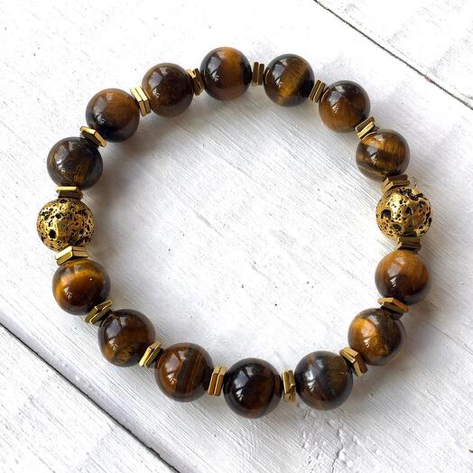 Pulsera de piedras naturales