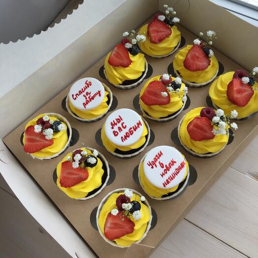 Капкейки 12 шт