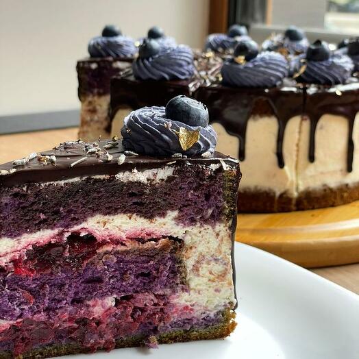 Lavender cake