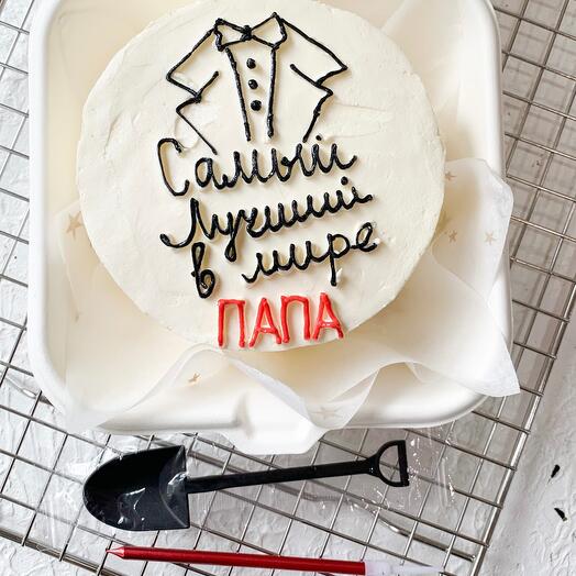 Бенто торт «Лучший папа»