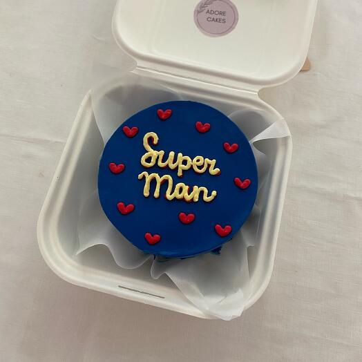 Бенто-торт для super man