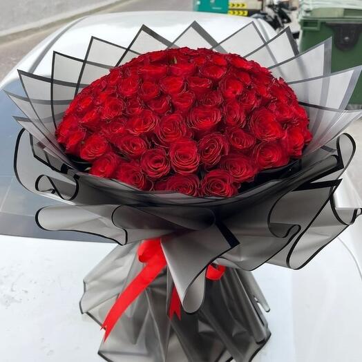 101 Red Roses Bouquet