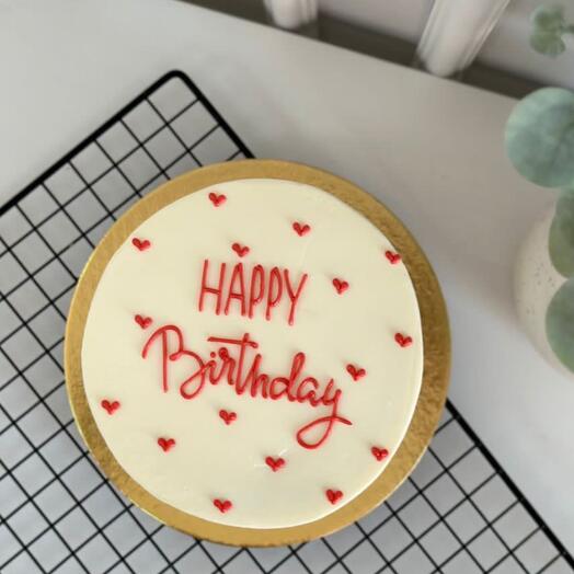 Бенто-торт Happy Birthday с днем рождения