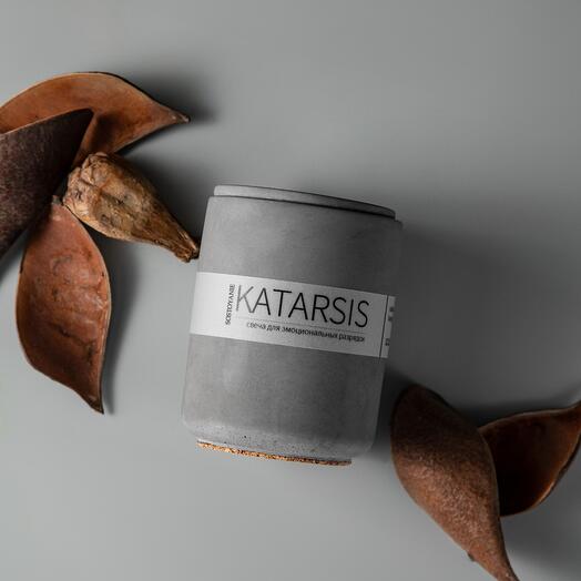 Ароматическая свеча KATARSIS, 140 мл