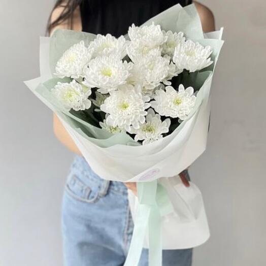 Mono of 3 chrysanthemums