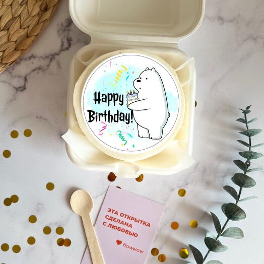 Бенто-торт «Happy Birthday »«с днем рождения »