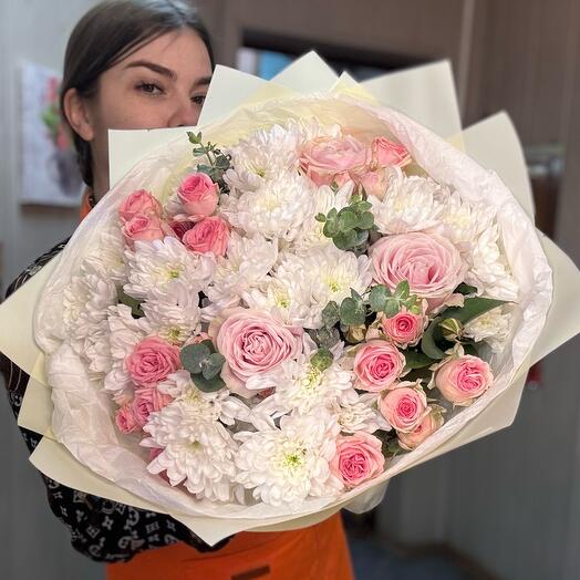 Сладкая вата🌸букет нежности для нее