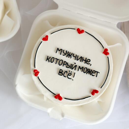 Бенто-торт мужчине