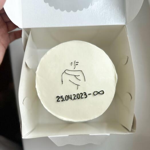 Bento cake for the anniversary