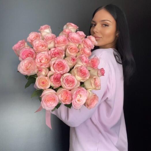 Букет из 33 роз Джумилия💕