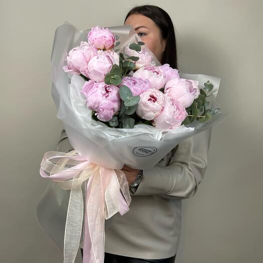 Розовые пионы 💗 11