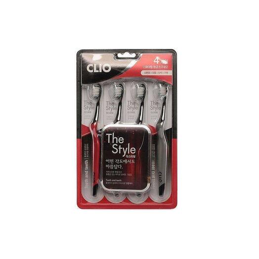 Clio Набор щеток зубных The Style Toothbrush - 4 шт